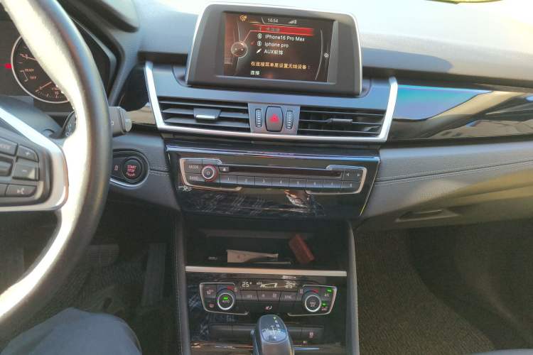 Used BMW 2 Series Active Tourer 2016 218i Sports Design Package Audio And AC Panel