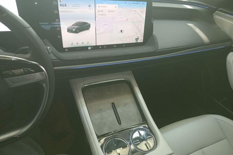 Used XPeng P7 2023 P7i 610 Max Performance Edition Audio And AC Panel