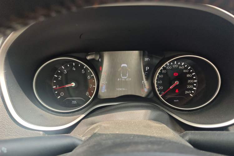 Used Jeep Compass 2017 200T Automatic Prestige Edition Instrument Cluster