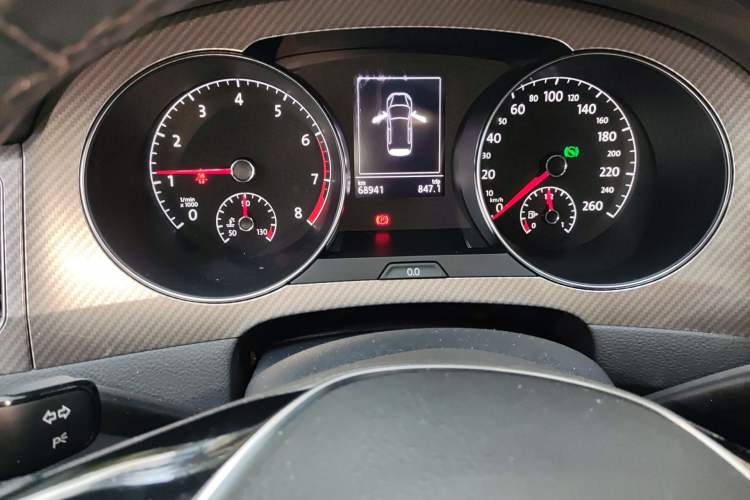 Used Volkswagen Golf Sportsvan 2019 280TSI Automatic Trendy Model China VI Standard Instrument Cluster