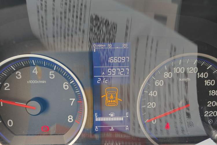 Used Honda CR-V 2010 2.0L manual two-wheel drive urban version