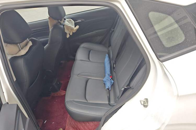 Used NETA V 2021 Long-Range Entertainment Edition Upgrade Model Left Rear Seat