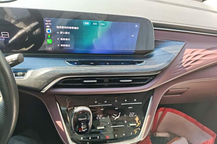 Used Buick GL8 2023 Avenir Aivia Six-Seat Deluxe Edition Audio And AC Panel