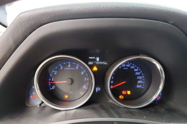 Used Toyota Reiz 2010 2.5S Fengdu Jinghua Edition Odometer Close Up