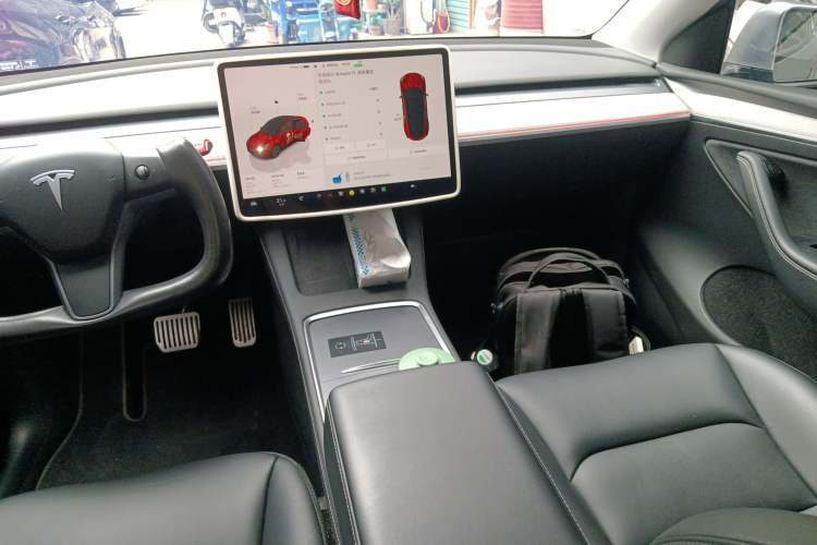 Used Tesla Model Y 2023 Rear-Wheel-Drive Version Audio And AC Panel