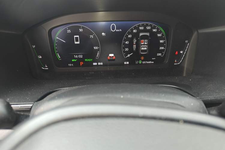 Used Honda CR-V New Energy 2023 2.0L ePHEV Flagship Edition Odometer Close Up