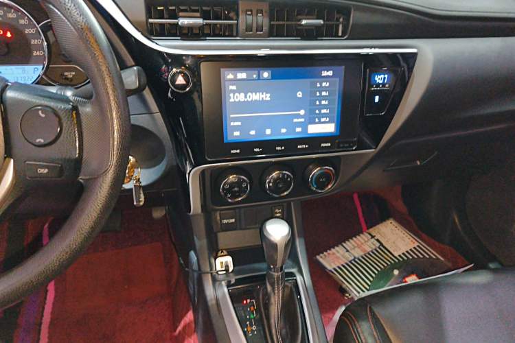 Used Toyota Levin 2017 Revised 185T CVT Elite Edition China V Standard Audio And AC Panel