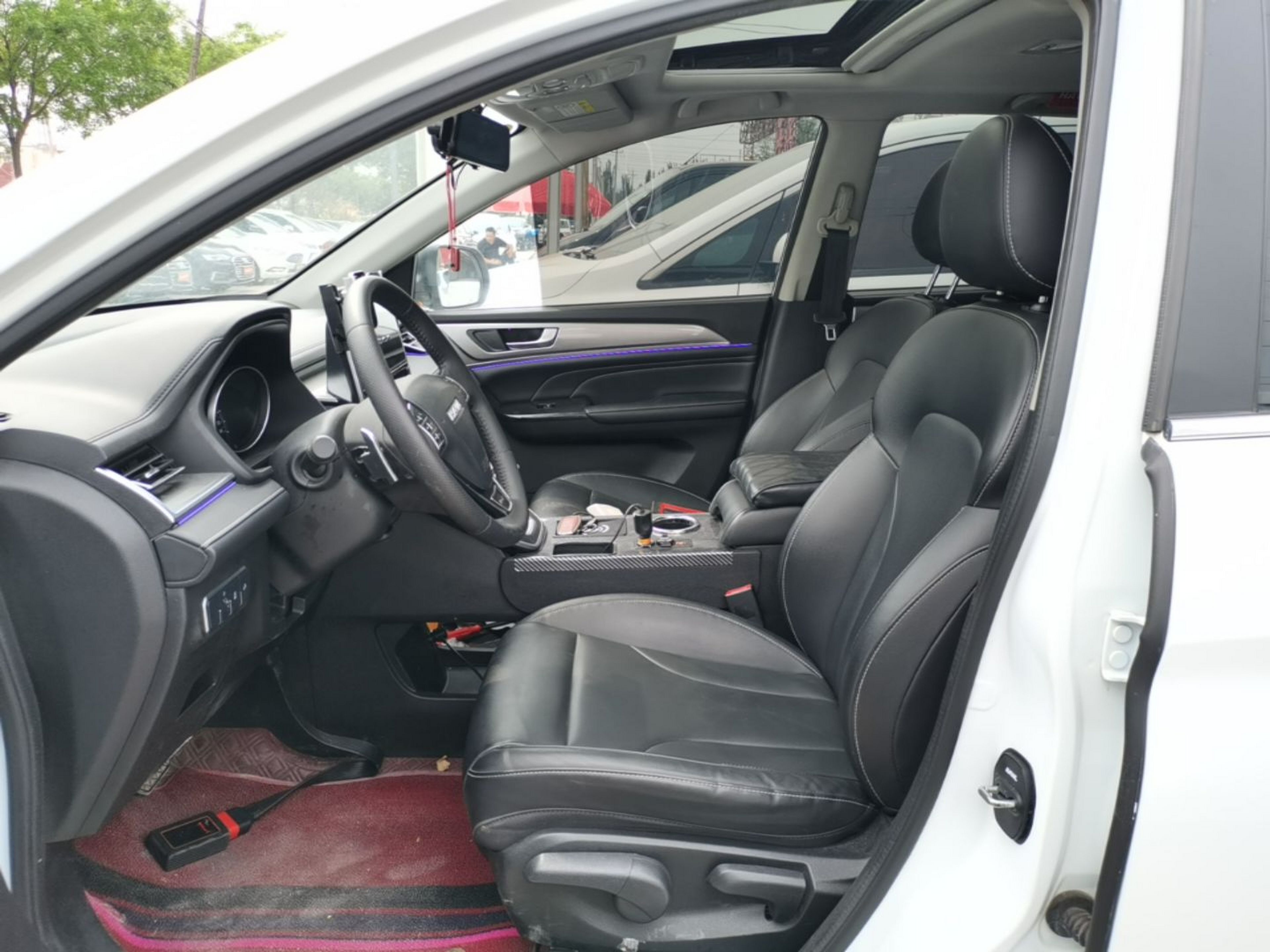 Avant de la voiture