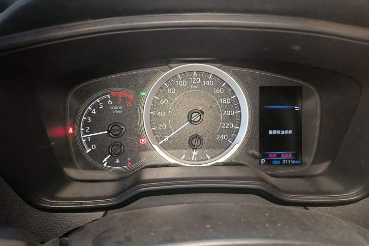 Used Toyota Levin 2019 185T CVT Sport Edition China VI Standard Instrument Cluster