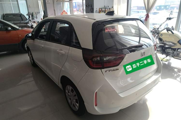 Used Honda Fit 2021 1.5L CVT Trend Edition Rear Left 45 Deg