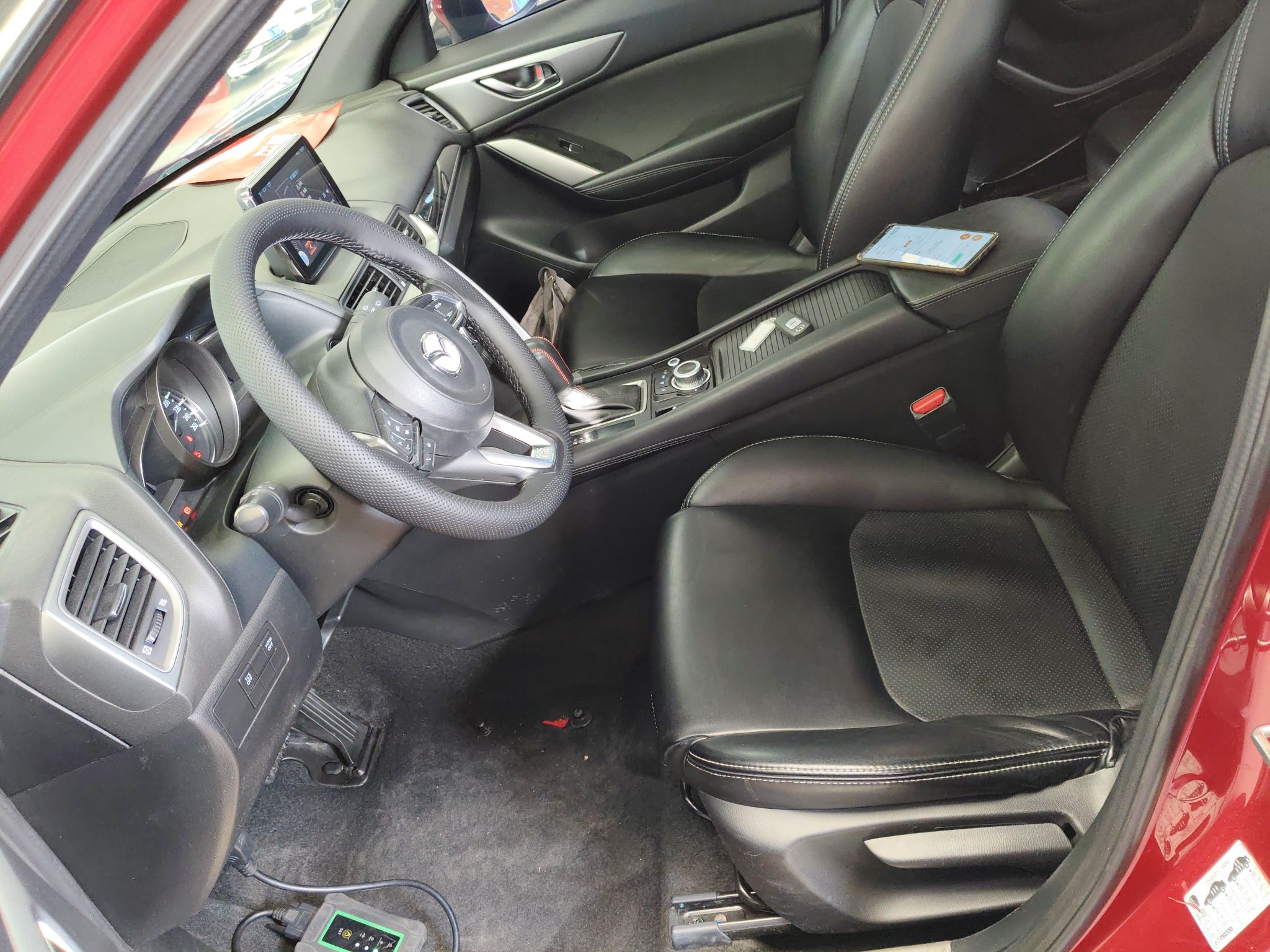 Avant de la voiture