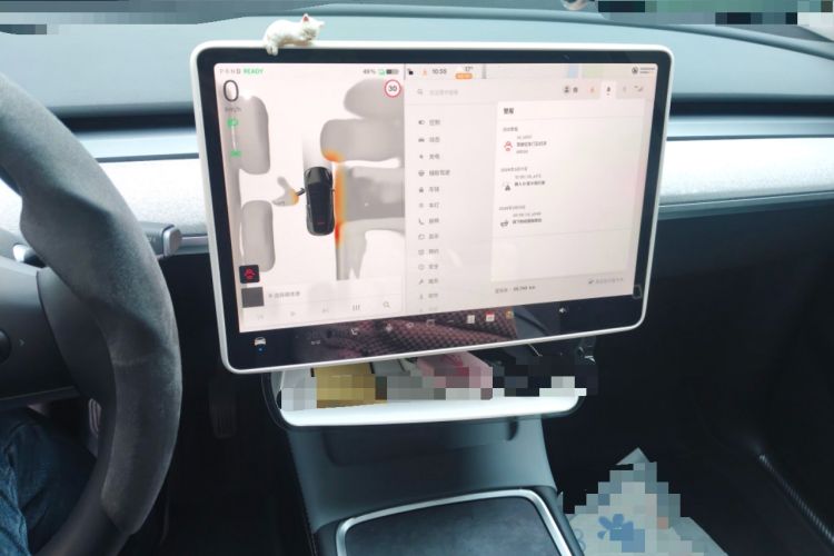 Used Tesla Model Y 2024 Rear-Wheel-Drive Version Audio And AC Panel