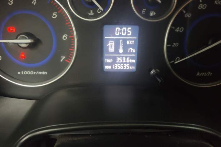 Used JMC Baodian  Odometer Close Up