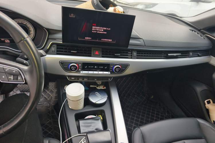 Used Audi A5 2021 Sportback 40 TFSI Stylish and Elegant Model Audio And AC Panel