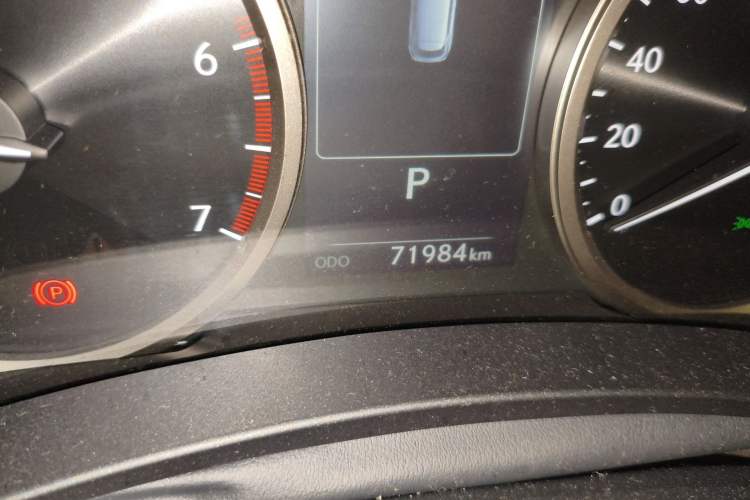 Used Lexus NX 2018 300 Front-Drive Freeline Edition Odometer Close Up