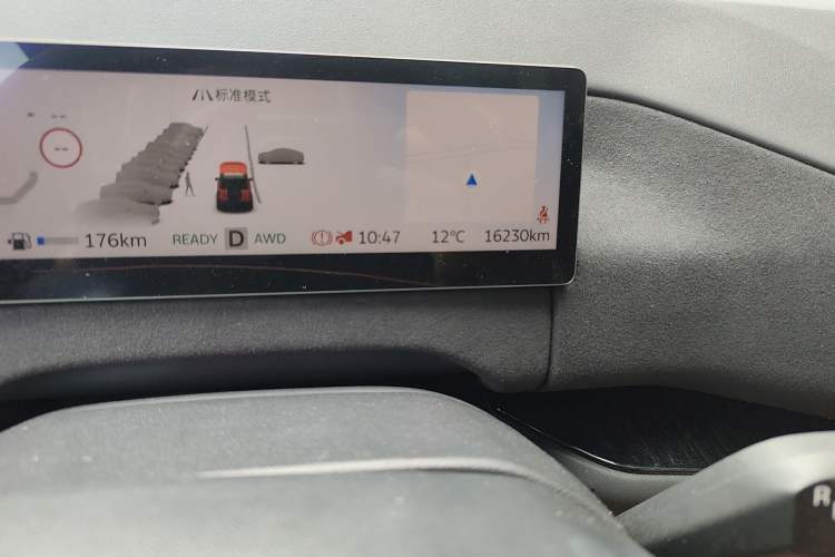 Used Ford Bronco 2026 Model Yuanwan Range-Extended Odometer Close Up