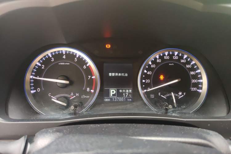 Used Toyota Highlander 2015 2.0T Four-Wheel Drive Elite Edition 7-Seater Instrument Cluster