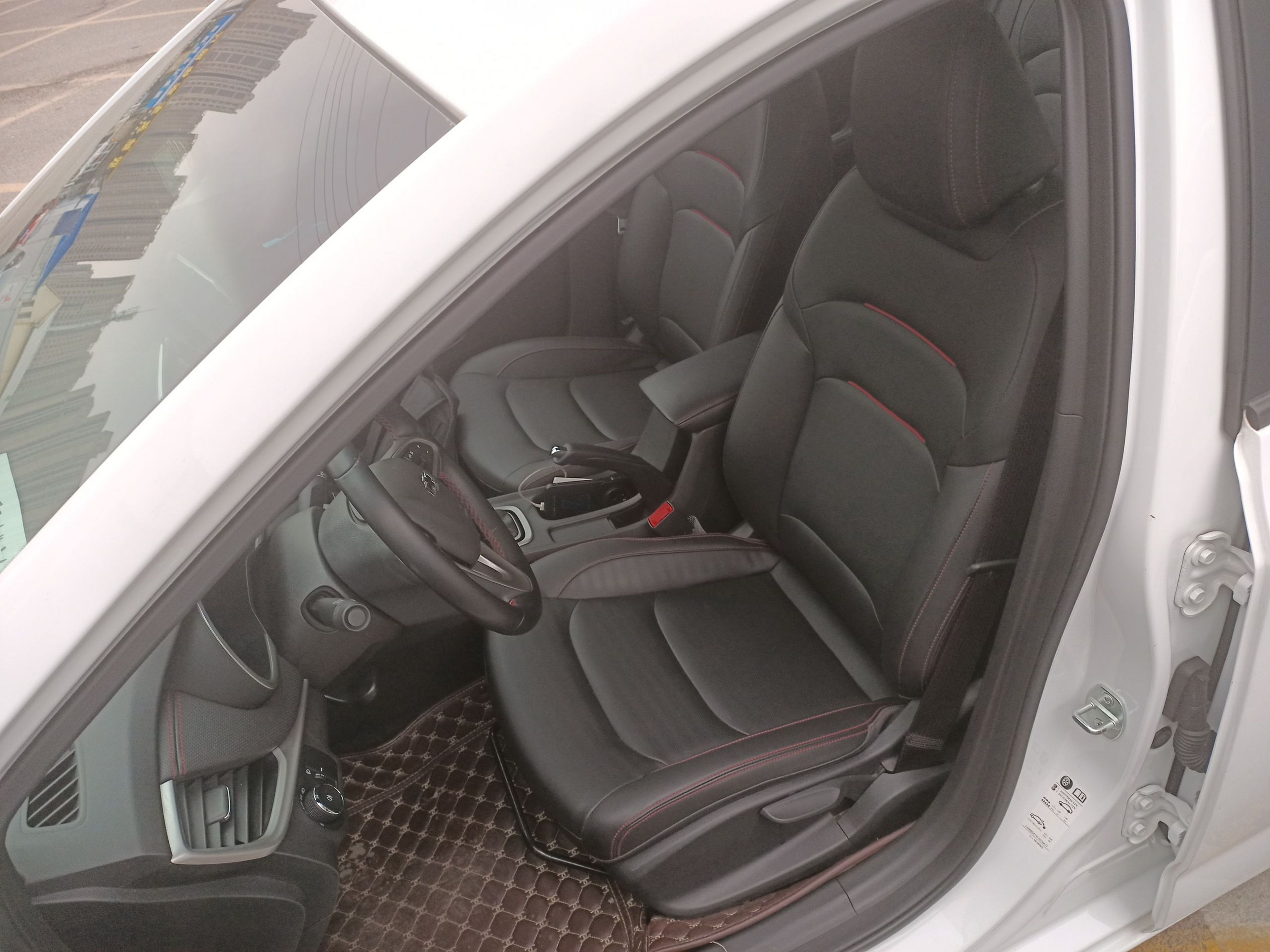 Avant de la voiture