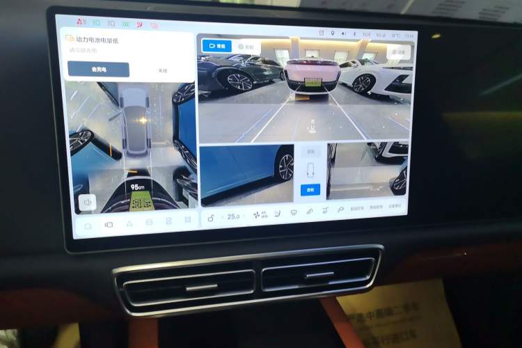 Used Li Auto L8 2025 Ultra Smart Refreshed Edition Audio And AC Panel