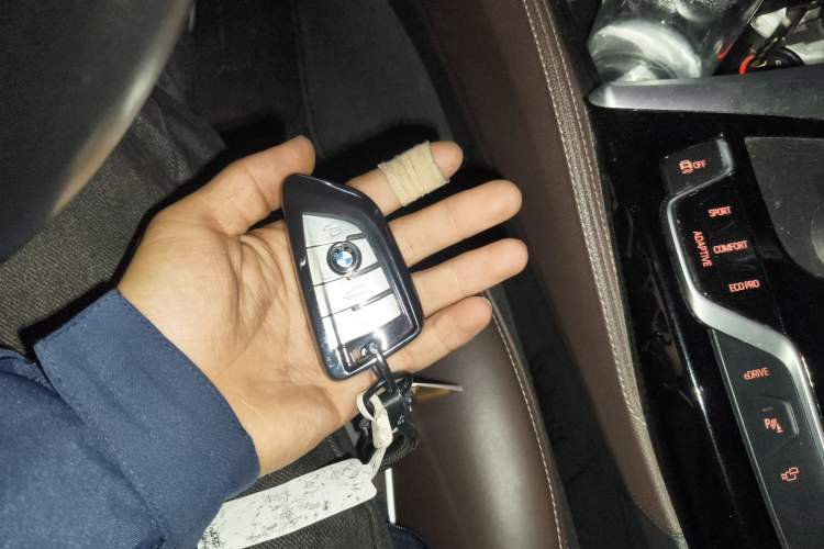 Used BMW 5 Series New Energy 2020 Mileage Upgrade Version 530Le Luxury Package Vehicle Key