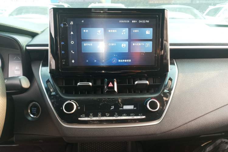 Used Toyota Levin 2021 185T CVT Luxury Edition Audio And AC Panel