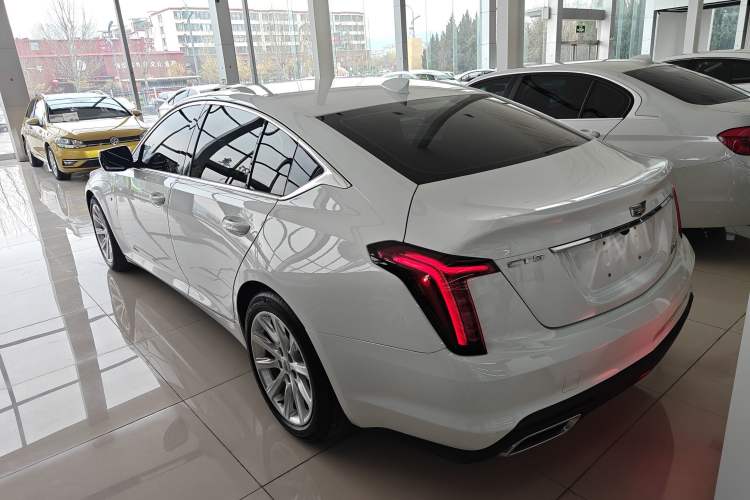 Used Cadillac CT5 2021 28T Tech Edition Rear Left 45 Deg