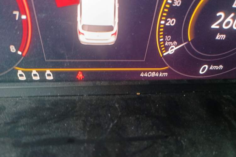 Used Volkswagen T-Cross 2019 280TSI DSG Luxury Edition Odometer Close Up