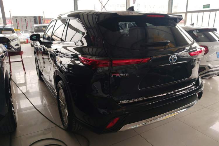 Used Toyota Highlander 2023 2.5L Smart Electric Hybrid Dual-Drive Prestige Version 7 Seats Rear Left 45 Deg