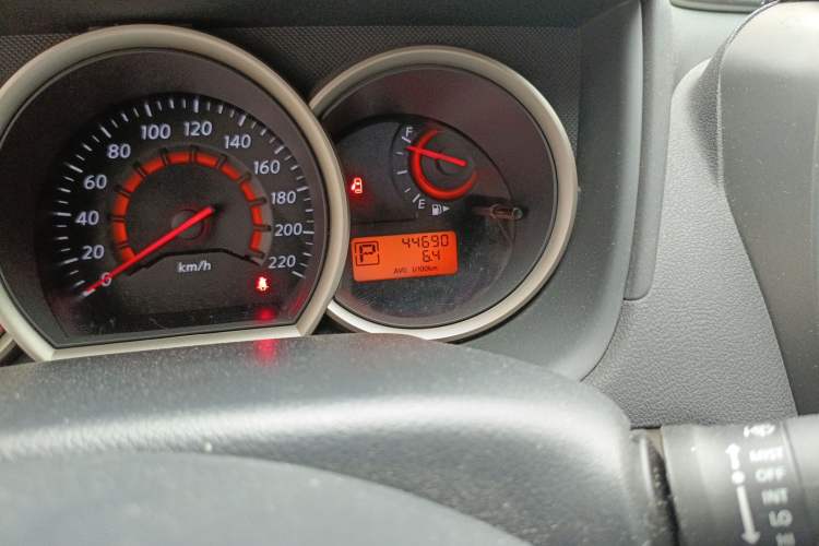 Used Nissan Sylphy 2018 Classic 1.6XE CVT Comfort Edition Odometer Close Up