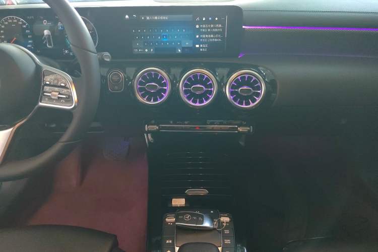 Used Mercedes-Benz A-Class 2022 Restyled A 180 L Sport Sedan Audio And AC Panel