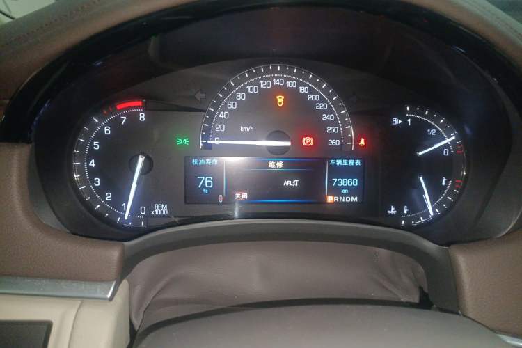 Used Cadillac XTS 2017 28T Elite Model Instrument Cluster