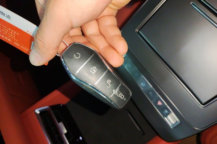 Used BYD Han L 2025 EV Four-Wheel Drive LiDAR Flagship Model Vehicle Key