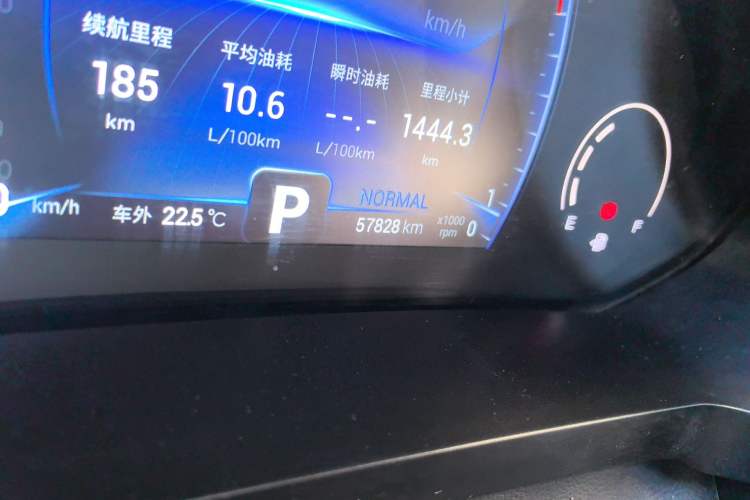 Used Chery Tiggo 8 2021 Kunpeng Edition 290TGDI Automatic Zhubfeng Version Odometer Close Up