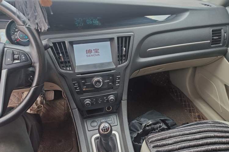 Used BAIC Senova D50 2014 1.5L manual comfort version
