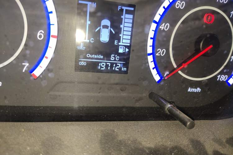 Used CHANGAN KAICHENG Ounuo S 2021 1.5L Ono S Smart Edition Dual-Steaming Air-Conditioned Bus JL473QG Odometer Close Up