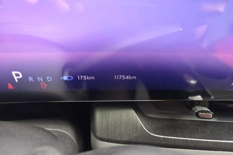 Used Buick E5 2023 Zhenxiang Standard Range Edition Odometer Close Up