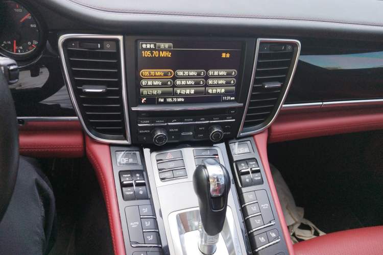 Used Porsche Panamera 2016 Panamera Edition 3.0T Audio And AC Panel