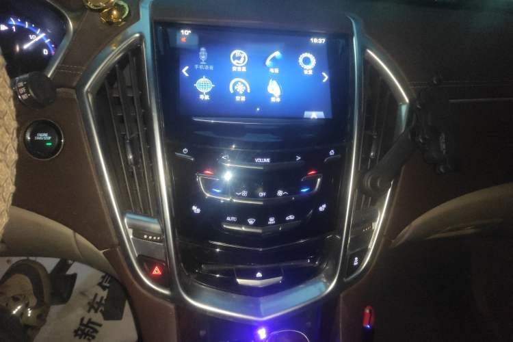 Used Cadillac SRX 2014 3.0L Elite Model Audio And AC Panel