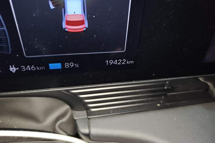 Used Hyundai IONIQ 5 N 2024 Base Model Odometer Close Up