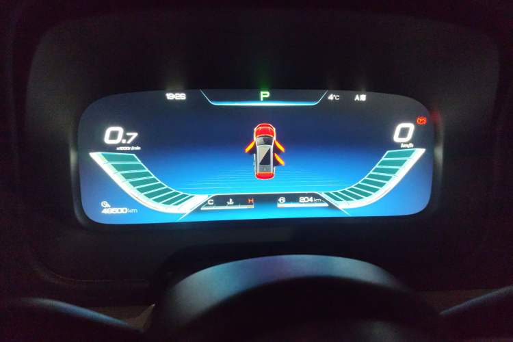 Used BYD Tang 2019 2.0T Automatic SmartConnect Luxury 7-Seater China VI Standard Instrument Cluster