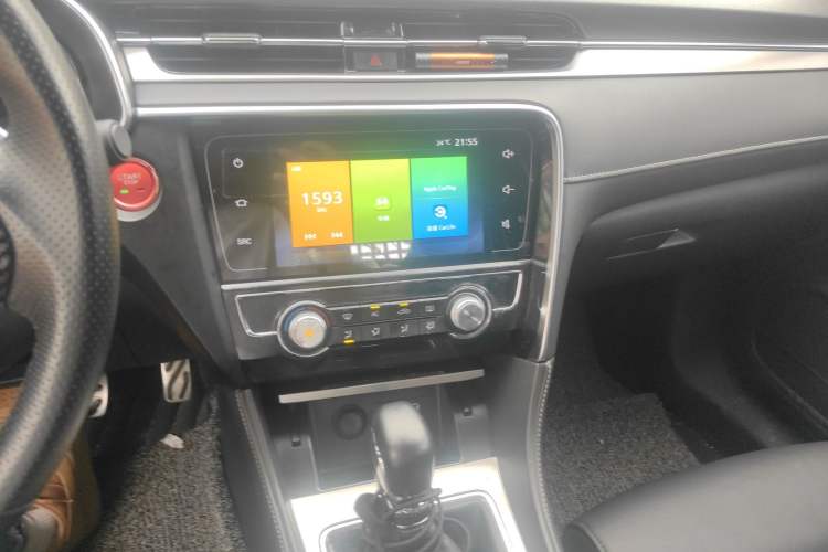 Used MG 6 2017 20T Automatic Luxury Smart Connect Version China V Standard Audio And AC Panel