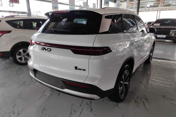 Used BYD Song Pro New Energy 2025 Second-Generation DM-i 75KM Overachiever Trim Rear Right 45 Deg