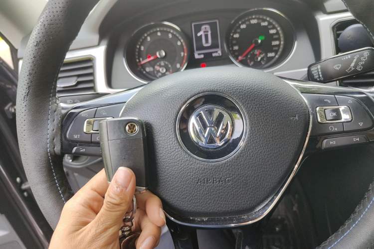 Used Volkswagen Teramont 2017 380TSI Four-Wheel Drive Luxury Edition Vehicle Key