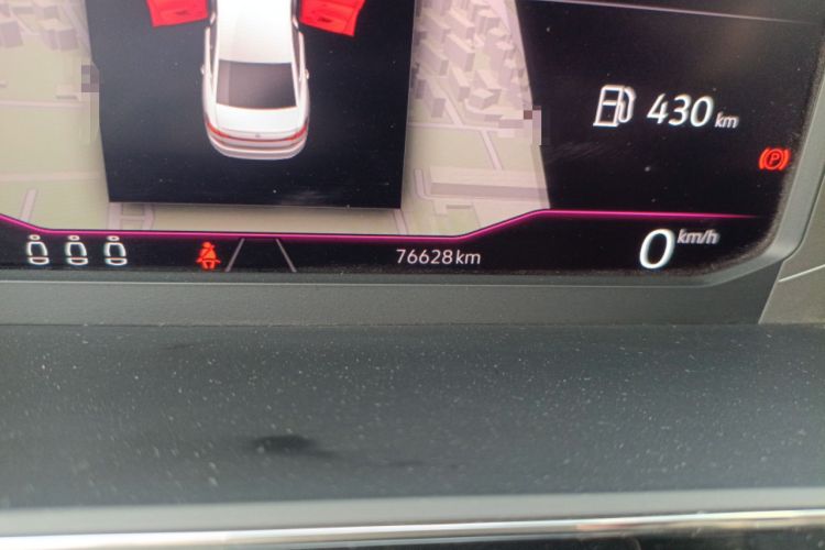 Used Volkswagen Passat 2022 330TSI Luxury Edition Odometer Close Up