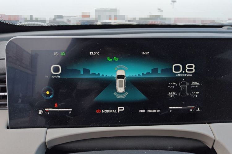 Used JETOUR X70 2023 Zhuge 2.0T DCT Wolong 7-Seater Instrument Cluster