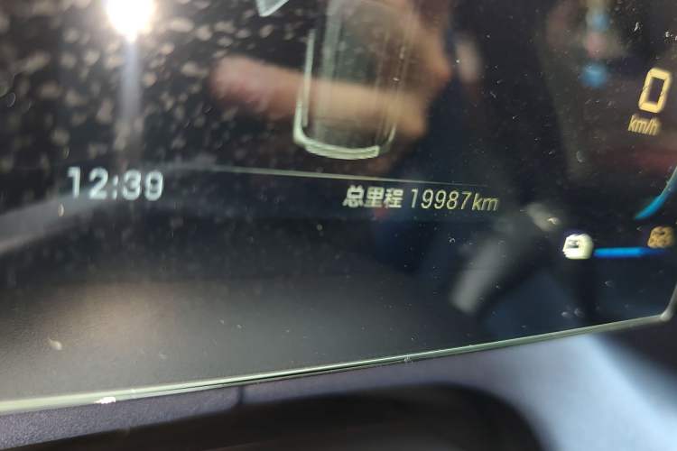 Used BYD Seagull 2025 305 km Free Version Odometer Close Up