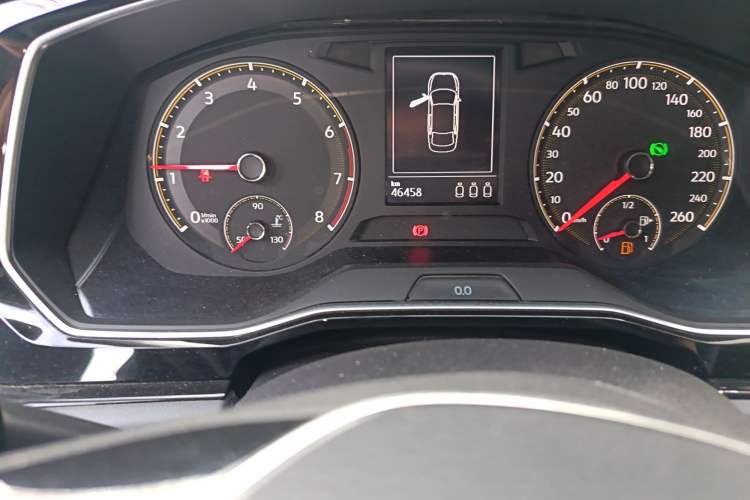 Used Volkswagen Sagitar 2019 280TSI DSG Comfort Version China VI Standard Odometer Close Up