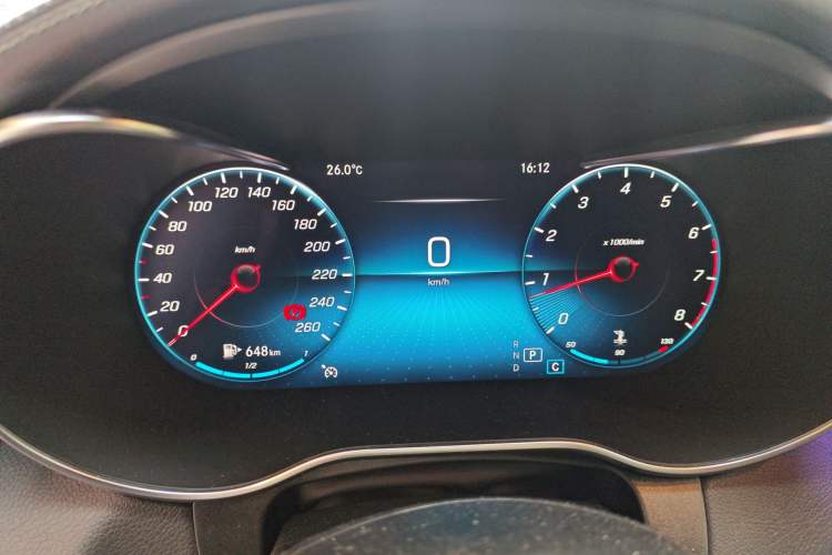 Used Mercedes-Benz GLC Coupe 2020 GLC 260 4MATIC Coupe SUV Instrument Cluster