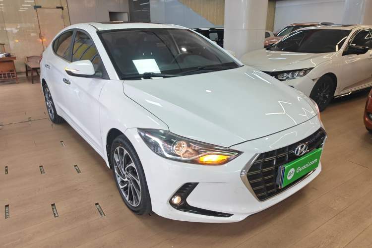 Used Hyundai Elantra (6th Generation / Lingdong) 2019 1.5L CVT ZhiXuan – Elite Version Front Right 45 Deg