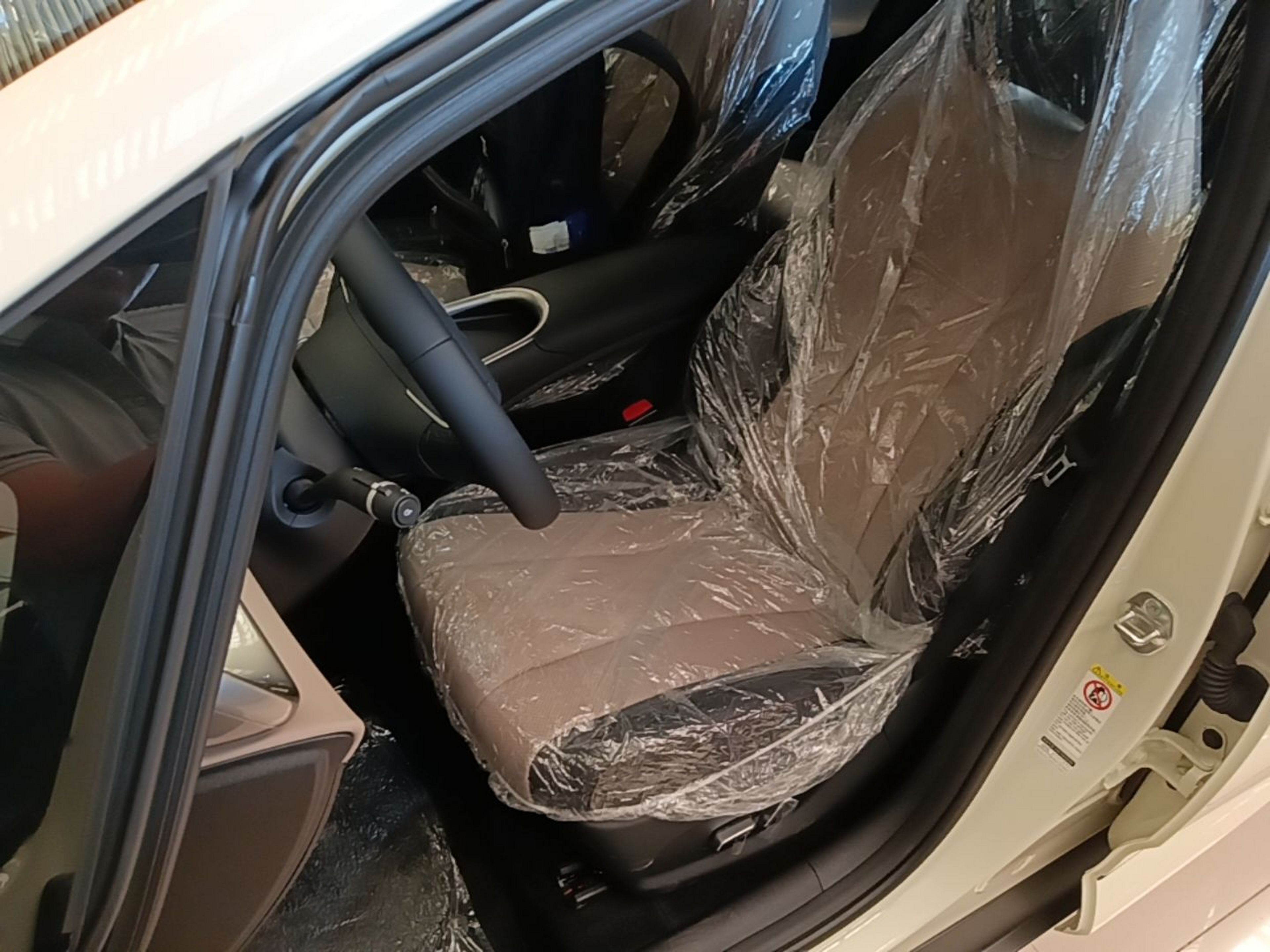 Vordere Reihe im Auto